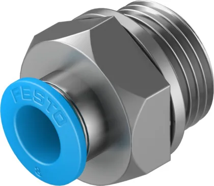 Festo QS-G3/8-8 Çabuk Bağlantı Rakoru