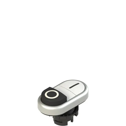 Pizzato E2 1PDSL9AAAA Double lower projecting pushbutton, with marking