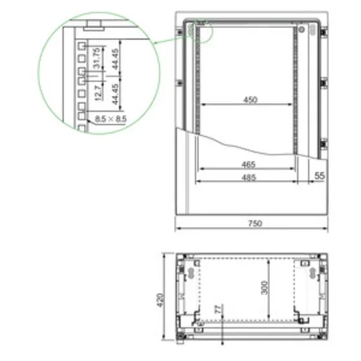 Schneider Electric NSYSPLA150