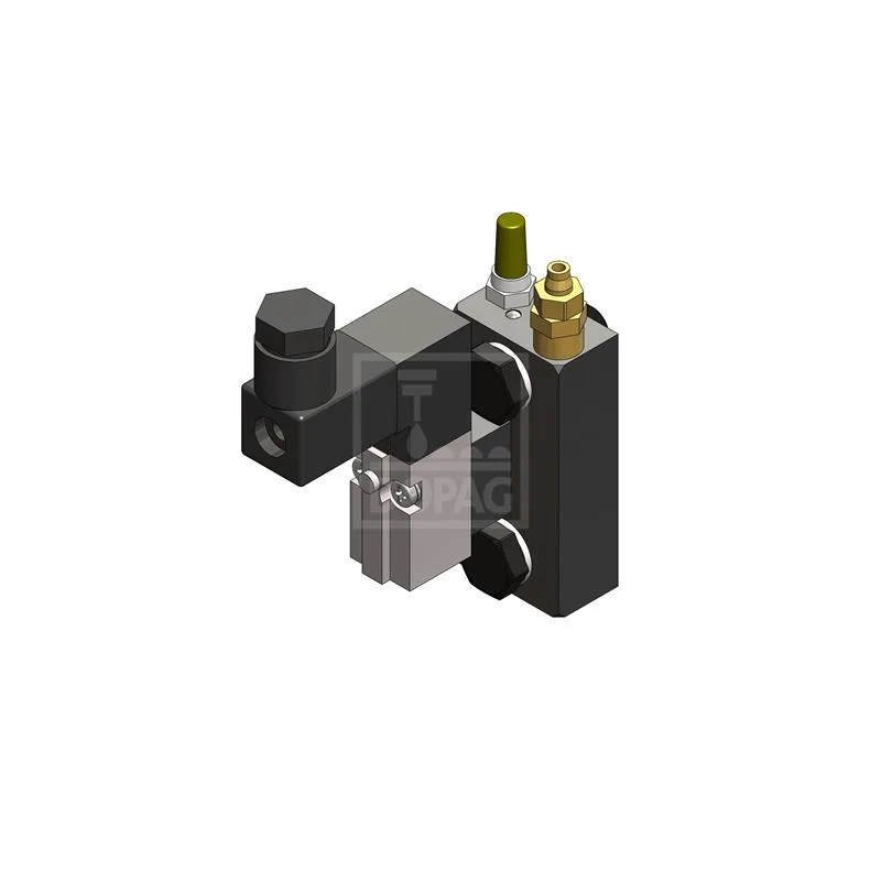 Dopag 450.10.03 Solenoid valve plate with industrial plug type CI
