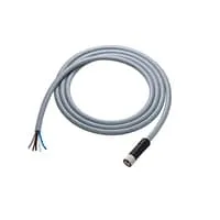 Keyence NQ-P8B2 M12 female - loose wire power supply cable 2 m