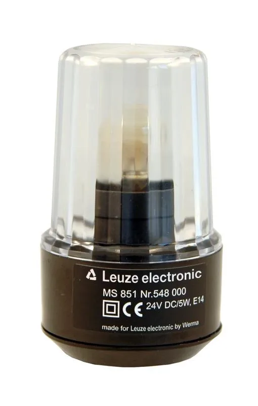 Leuze MS851 Susturma göstergeleri