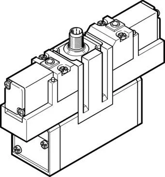 Festo JMEBDH-5/2-D-3-ZSR-C Selenoid valf