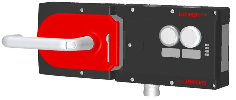 Euchner MGB-L1H-ARA-L-121107 Locking set MGB-L1H-ARA (guard locking by spring force) with 2 pushbuttons, incl label carrier, RC18