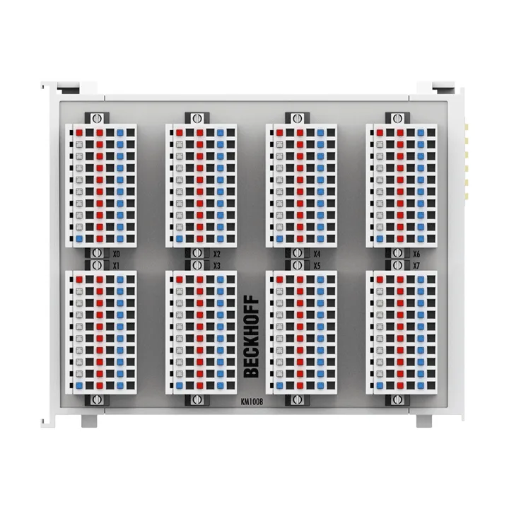 Beckhoff KM1008 Bus Terminal module, 64-channel digital input, 24 V DC, 3 ms