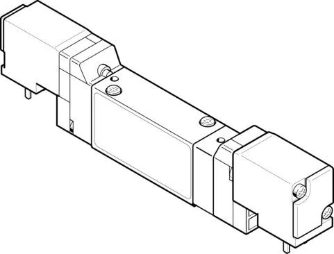 Festo MEH-5/3E-5,0-I-B Selenoid valf