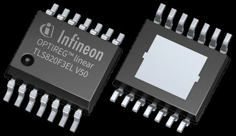 Infineon TLS820F3ELV50 Low dropout linear voltage regulator with watchdog and reset