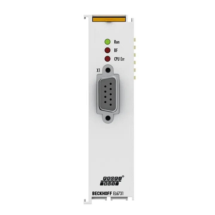 Beckhoff EL6731 EtherCAT Terminal, 1-channel communication interface, PROFIBUS, master/slave