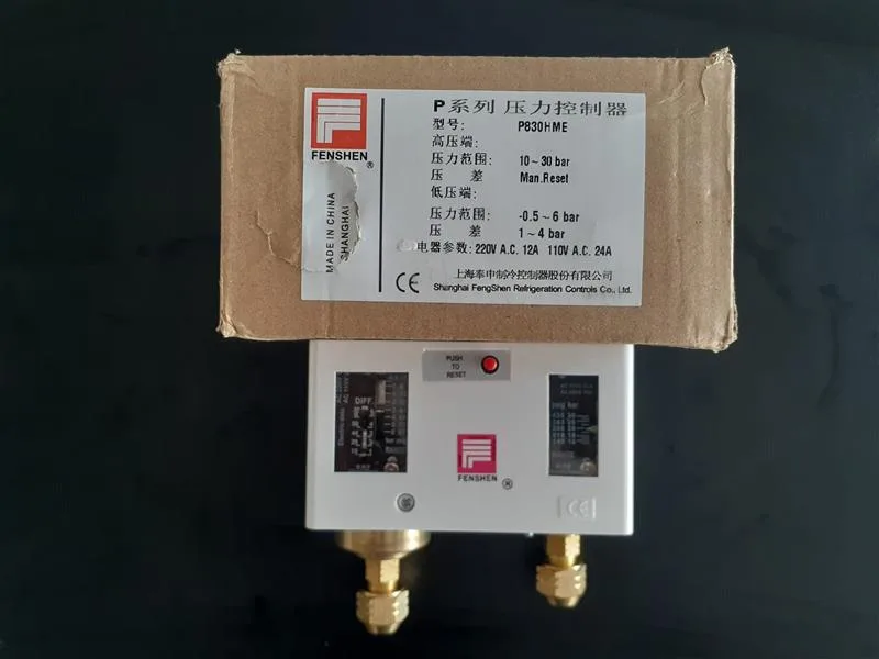 Fenshen Presostat P830HME Yüksek ve Alçak Basınç Kontrol Cihazı