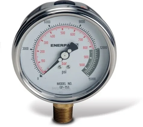Enerpac GP15S Hydraulic Pressure Gauges