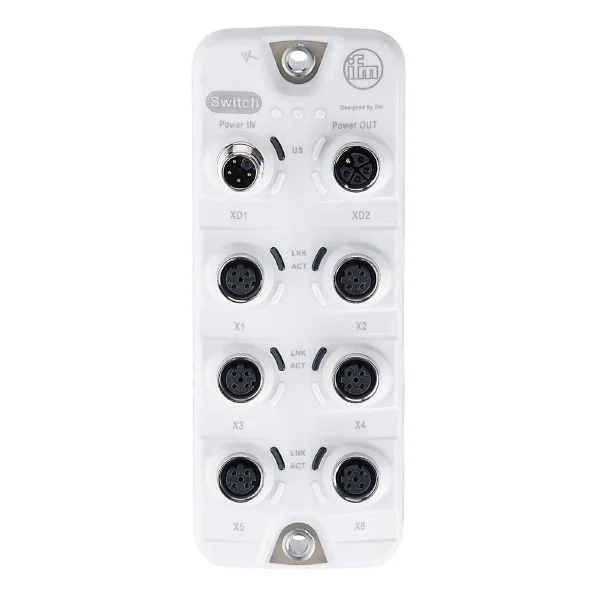 IFM ETH Switch PFL IoT 6P IP69K Ethernet anahtar