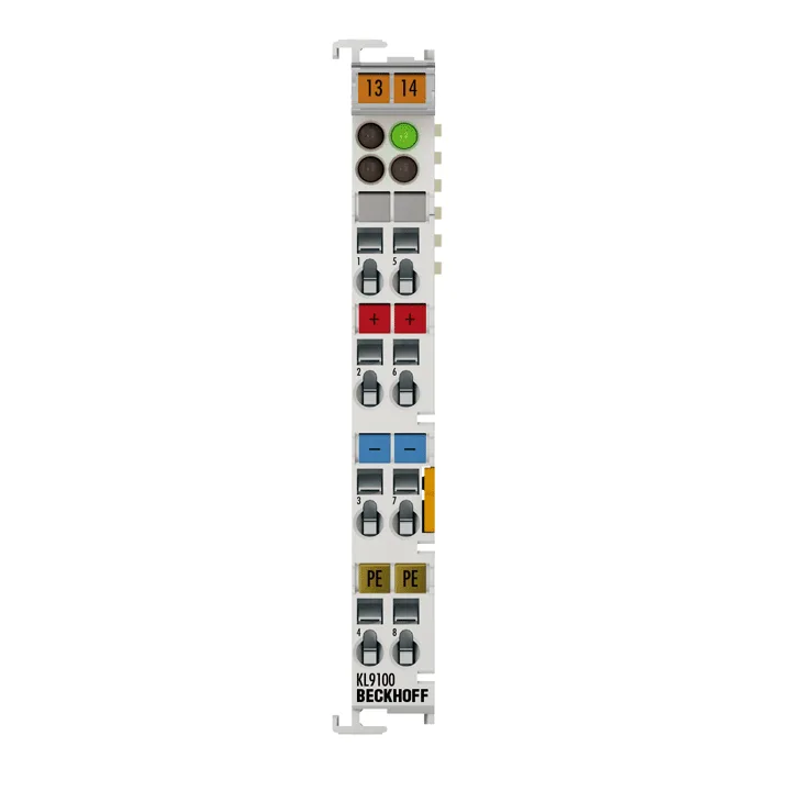 Beckhoff KL9100 Potential supply terminal, 24 V DC