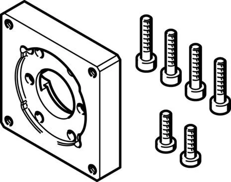Festo EAMF-A-28A/30A-40A Motor flange