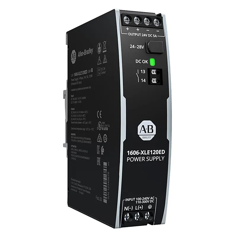 Allen Bradley 1606-XLE120E XLE Power Supply 120W 24VDC 5A