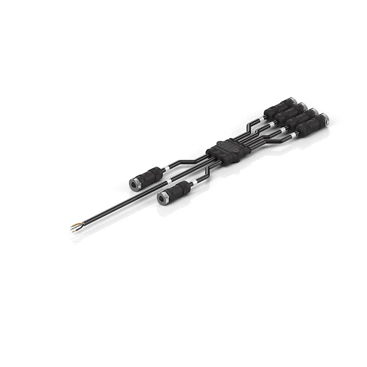 Beckhoff ZC2000-0000-0017 Splitter cable, for XPlanar tile APS4322-0000-0000, 2 x 3 layout, PVC, fixed installation