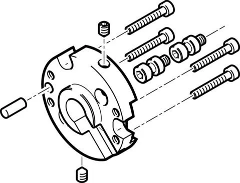 Festo HAPG-SD2-5 Adaptör Takımı