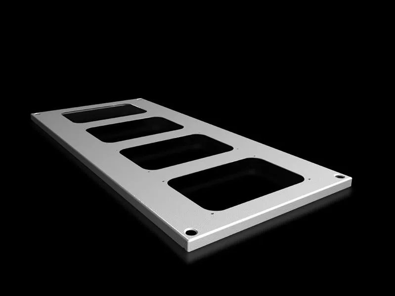 Rittal SV 9681.548 VX Roof plate, Wdepth 400x800 mm, for cable entry glands