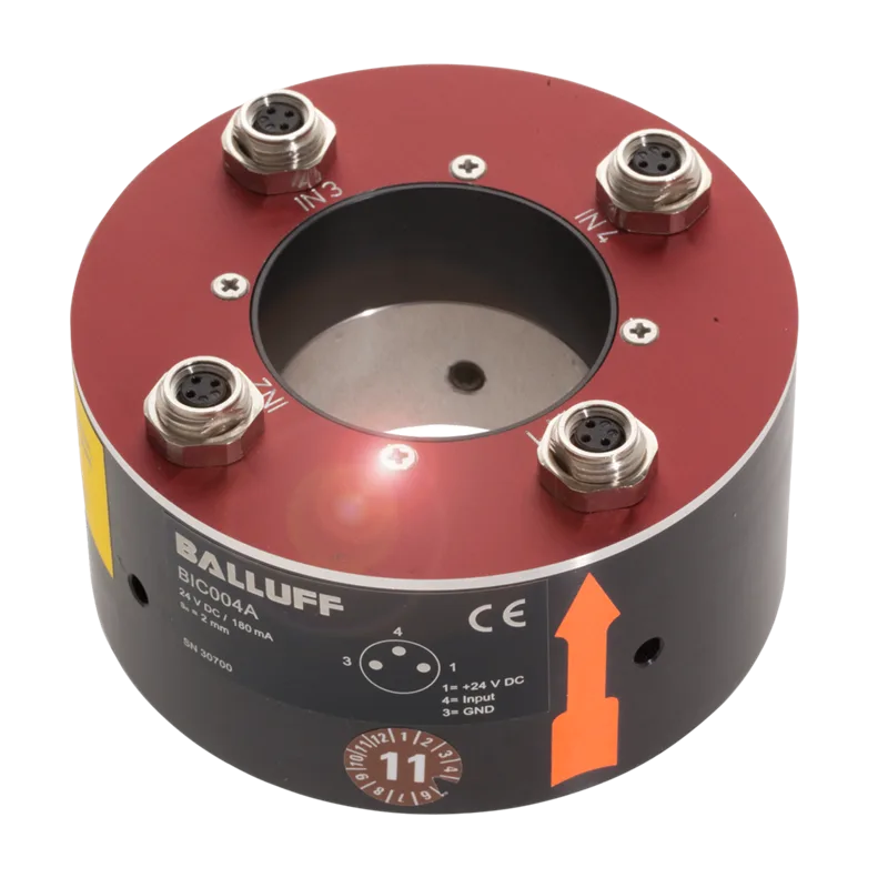 Balluff BIC 2I2-V1A18-R01K01-SM3A30 Sinyal aktarımı için endüktif bağlayıcılar