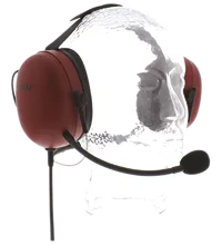 Pepperl+Fuchs Ex-TRA 30 EPH N Zone 2 ATEX Intrinsically Safe Headset for ATEX Zone 2, Neckband