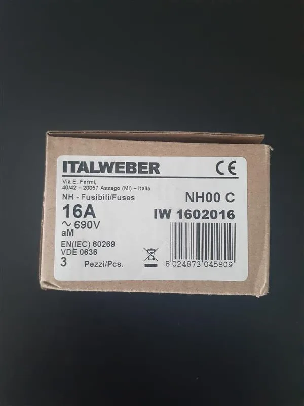 Italweber NH00C Sigorta