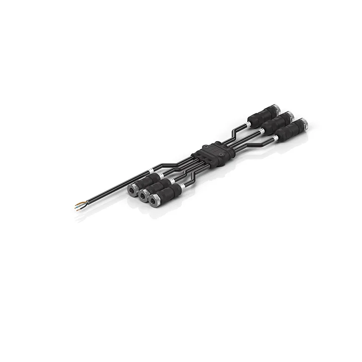 Beckhoff ZC2000-0000-0034 Splitter cable, for XPlanar tile APS4322-0000-0000, 1 x 6 layout, PVC, fixed installation