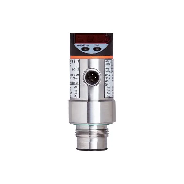 IFM PF-001BREB34-MFRKG/US/      /P Düz montaj edilebilir basınç sensörü