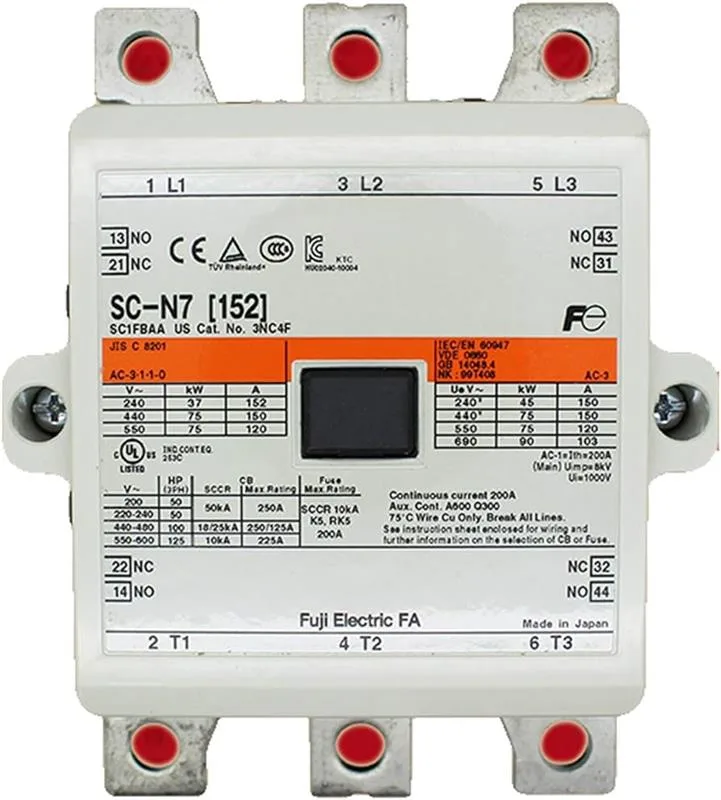 Fuji Electric SC-N7 (152) Manyetik Kontaktör