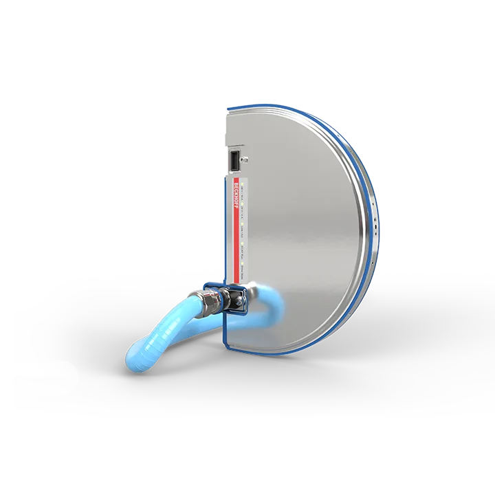 Beckhoff ATH2051 Motor module, 180° curved segment, with straight infeed