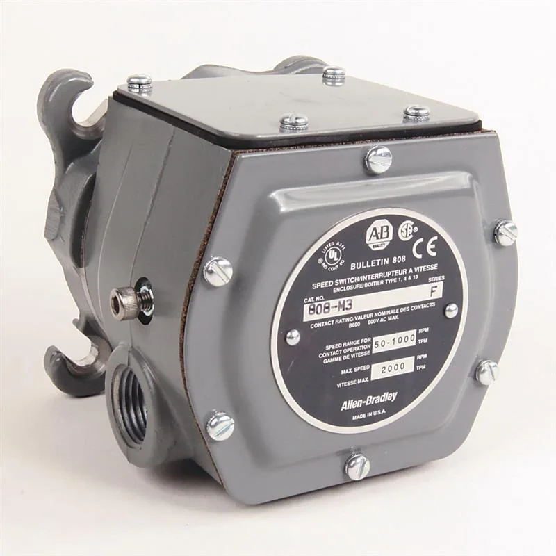 Allen Bradley 808-M3 High Speed Electro-Mech 808 Speed Switch