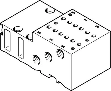 Festo MHP2-PR2-5 Manifold Bloğu|Bağlantı Bloğu
