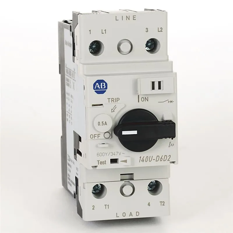 Allen Bradley 140U-D6D2-A50 Circuit Breaker 2-Pole 05 A UL 489