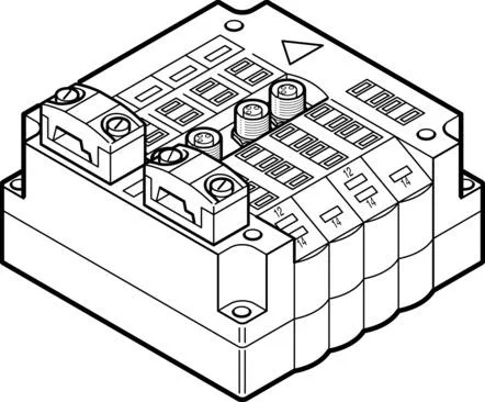 Festo CPV10-GE-ASI-4E3A-Z M8 Elektrik Bağlantı