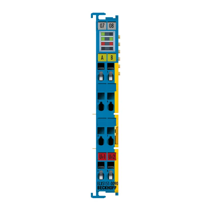 Beckhoff ELX5151-0090 EtherCAT Terminal, 1-channel encoder interface, incremental, NAMUR, Ex i, TwinSAFE SC