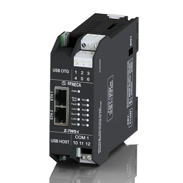 Seneca Z-TWS4-0 Controller unit IEC 61131, Straton IDE (product rev up to 12/2016)