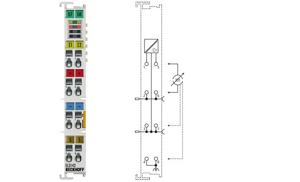 BECKHOFF EL3142-0010 -Channel Analog Input Terminal