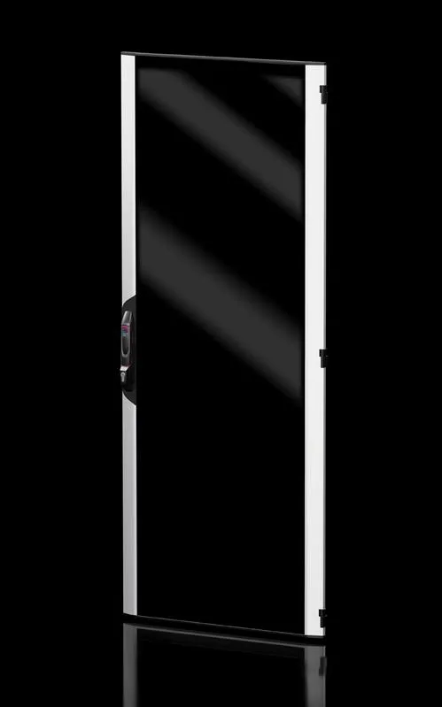 Rittal VX_IT 5301.423 Aluminium glazed door, one-piece for VX IT, to replace existing doors For enclosure width 800 mm, for enclosure height 2,000 mm, frame: extruded aluminium section