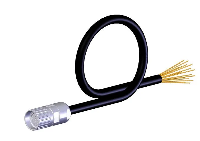 Euchner C-M23F19-19XDIFPU06,0-MA-077014 Connecting cable with plug connector M23 with option C1825, 6 m, straight