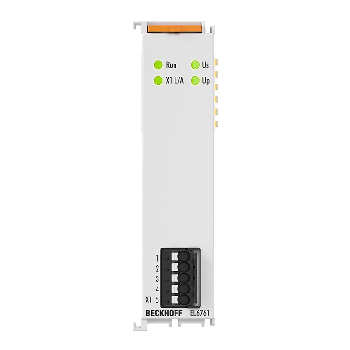 Beckhoff EL6761 EtherCAT Terminal, 1-channel communication interface, ISO 15118 powerline, charge controller
