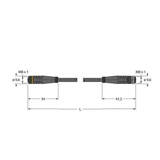 Turck PKG3M-2-PSG3M/TXL
