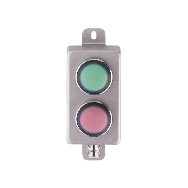 IFM AS-i Module 2BI 2LO RD/GR IP69K AS-i arayüzü ışıklandırılmış basma buton modülü