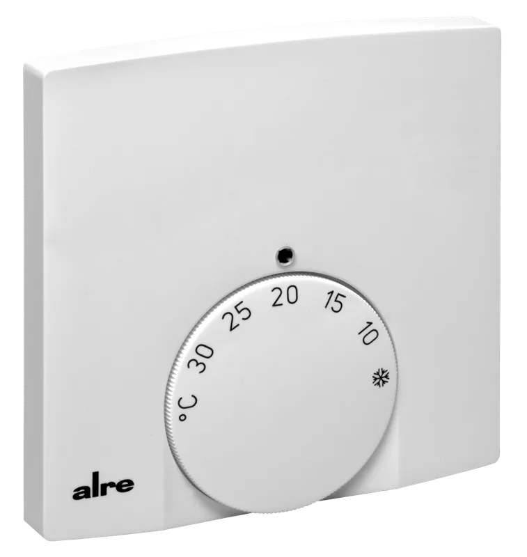 Alre FTRFB-280.119 Wireless room temperature sensor, surface-mounted super flat, setpoint adjuster