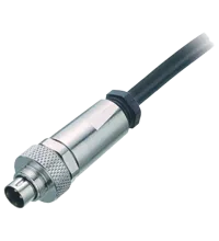 Pepperl+Fuchs V38S-G-10M-PUR-ABG Single-ended male cordset, M9, 8-pin, shielded, PUR cable