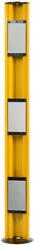 Euchner AE-OS-SC-3B-156900 Mounting pillar with 3 deflection mirrors for light grids with 3 beams
