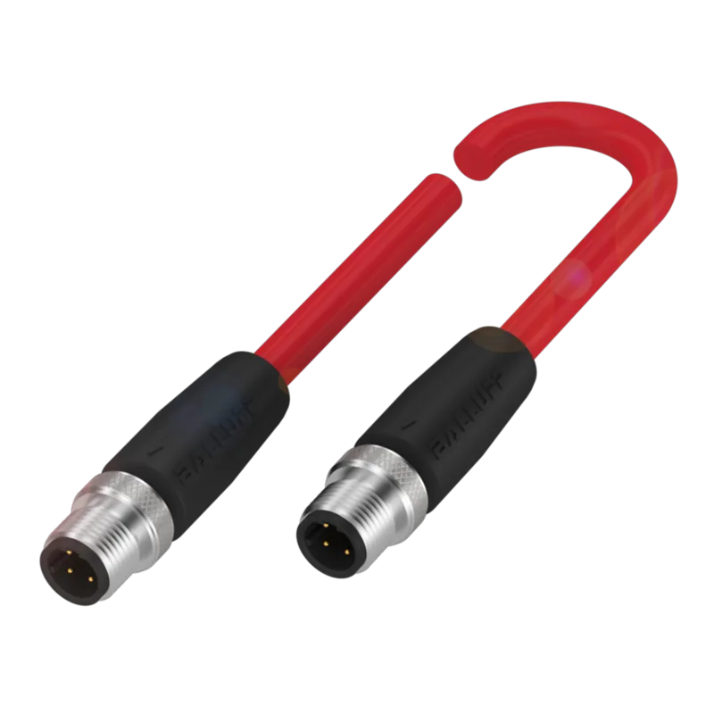 Balluff BCC M414-M414-6D-338-ES24N9-080 Çift uçlu kablo setleri