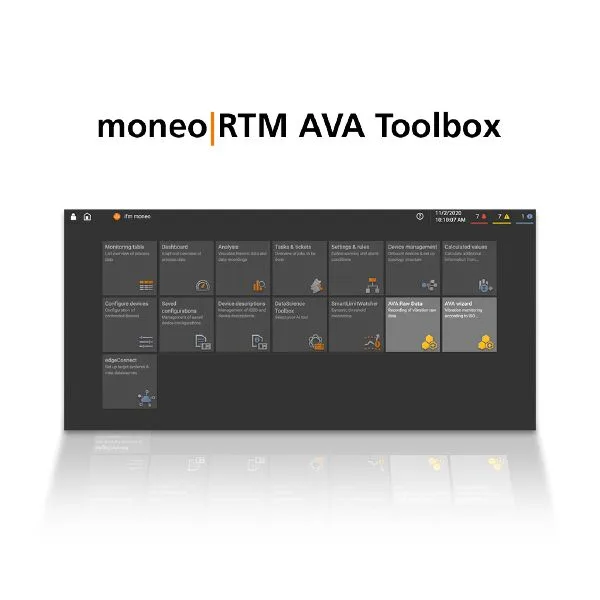 IFM moneo RTM-AVA raw data LIC on-premises licence for the advanced vibration analysis add-on - AVA