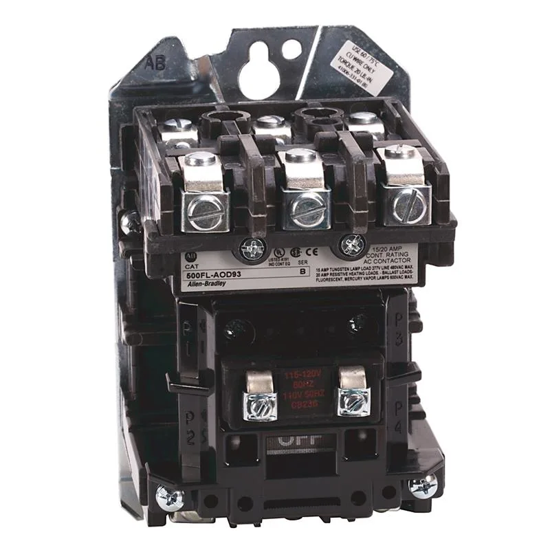 Allen Bradley 500FL-BOD93 NEMA Size 1 Feed Thru Lighing Contactor