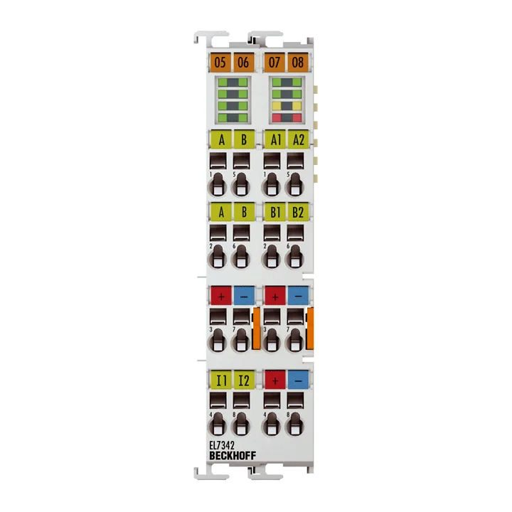 Beckhoff EL7342 EtherCAT Terminal, 2-channel motion interface, DC motor, 48 V DC, 35 A