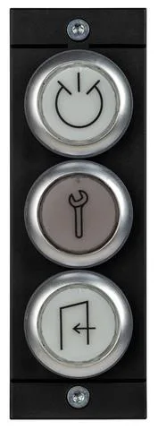 Euchner MSM-1-P-CA-PPP-M3-172054 Submodule MSM-1-P (3 illuminated pushbuttons with symbol)