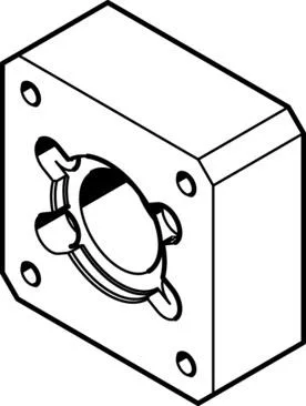 Festo EAMF-A-30A-42A Motor flange