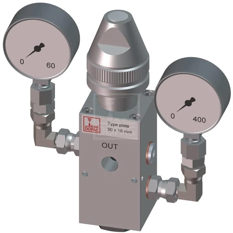 Dopag 402.26.05 Material pressure regulator ID4